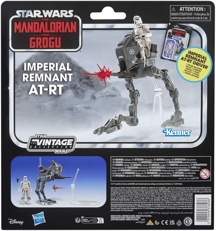 Star Wars The Vintage Collection Restimperium AT-RT, The Mandalorian & Grogu Premium Fahrzeug mit Ac