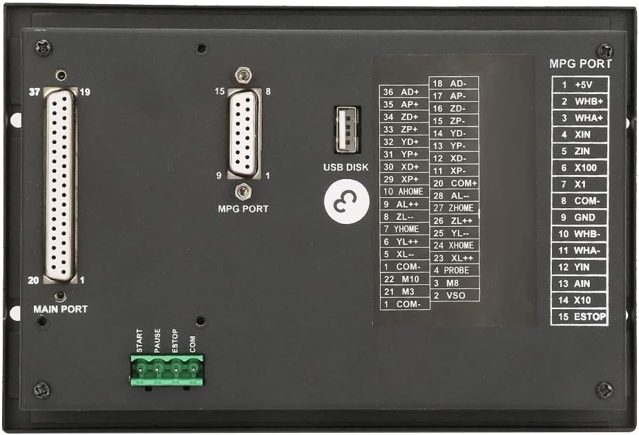 DDCSV3.1 3-Achs-Offline-Controller mit Handradsatz für Not-Aus-Funktion für CNC-Maschinen und Druckm