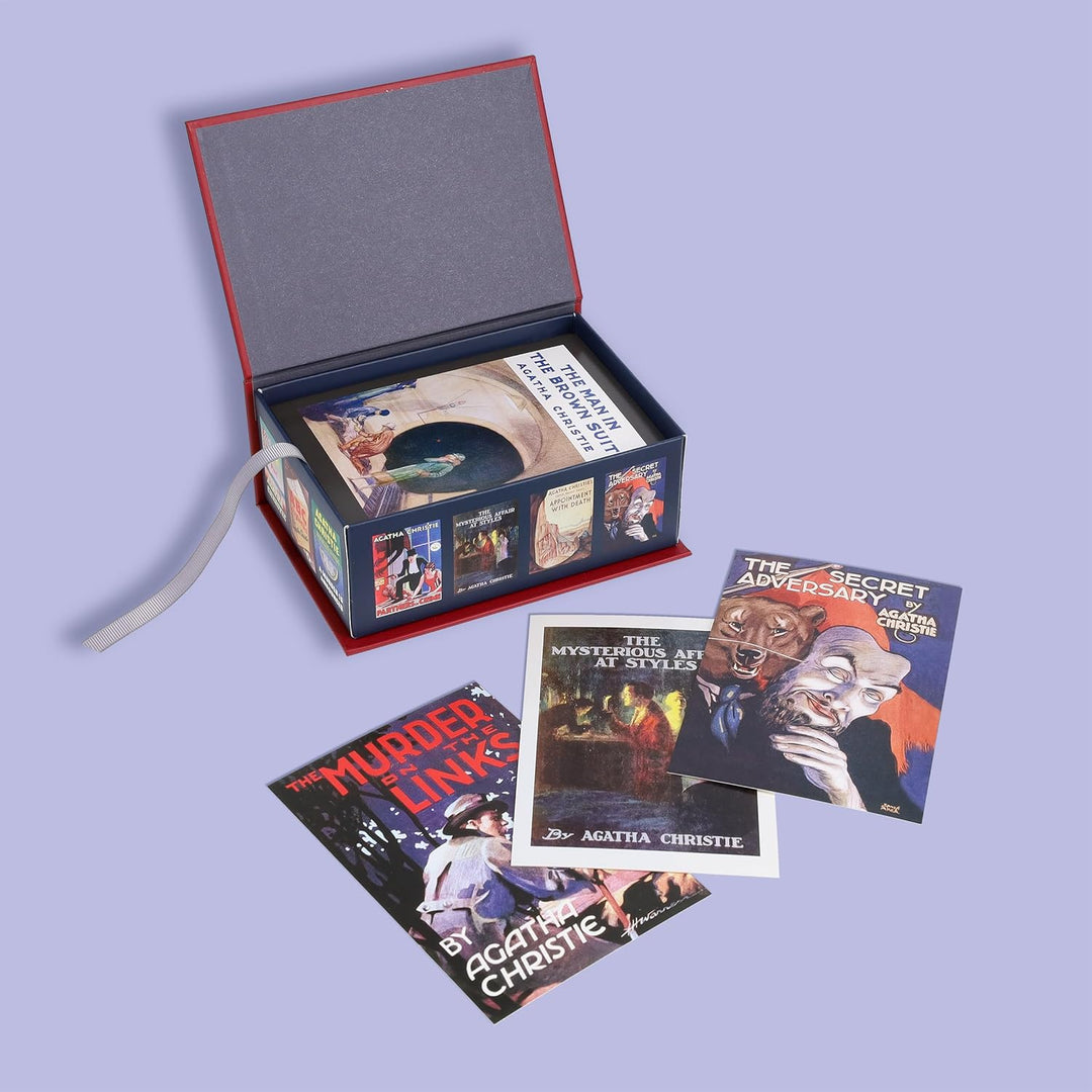 Agatha Christie Classic Book Covers: 100 Postcards, Postkartenbuch