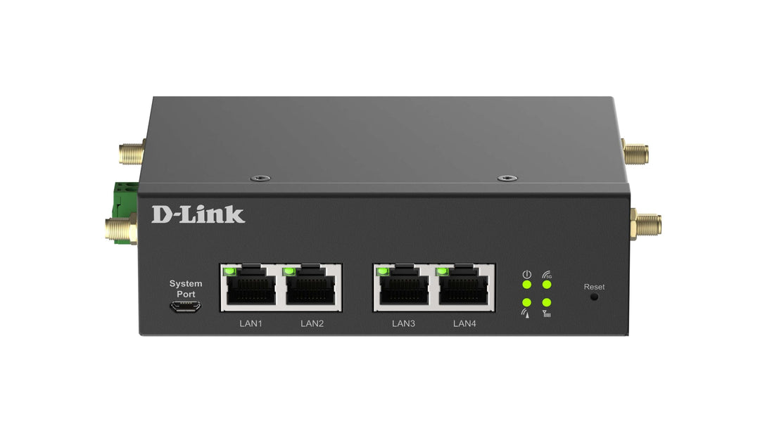 D-Link DWM-314-G 5G M2M VPN Router (Robuster Industrie 5G NR Router, Dual-SIM, IoT Gateway, Remote M