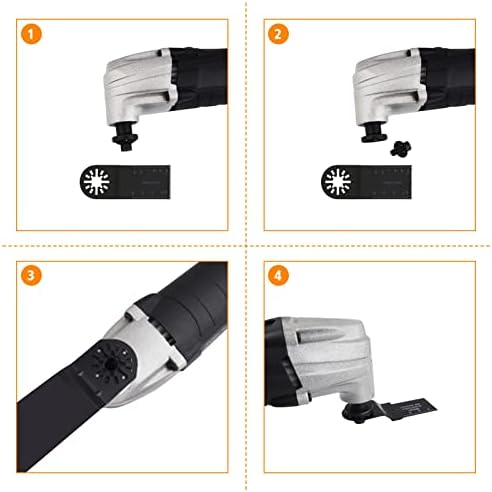 Oszillierende Sägeblätter Kit 20 tlg Sägeblatt Oszillierendes Zubehör Set Starlock zubehör Multitool