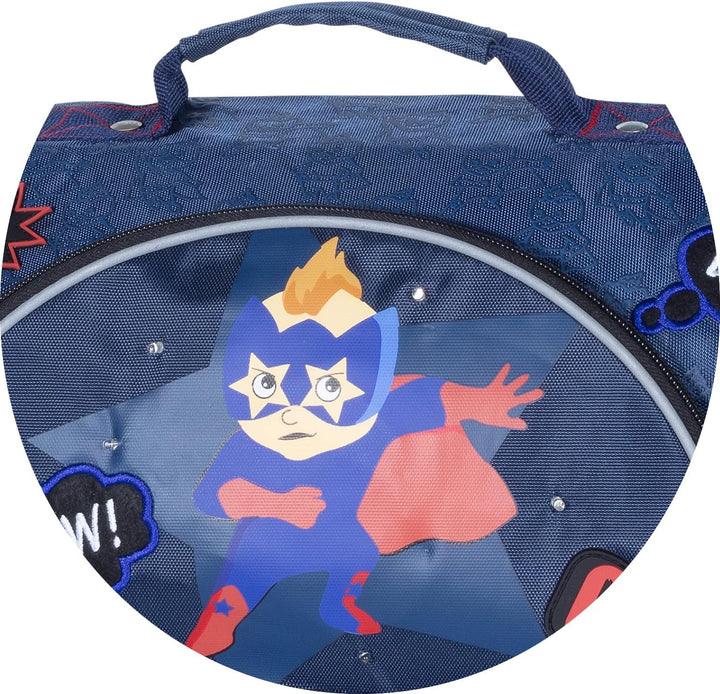 ICU Hero Schulranzen, 36 cm, 2 Fächer, Blau