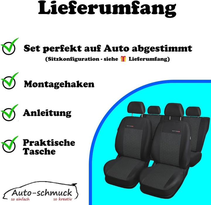 Auto-schmuck Transit Sitzbezüge (Connect II P1), CONNECT II P1