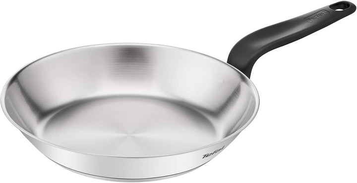 Tefal Primary Bratpfanne aus Edelstahl, 24 cm, 10 Jahre Garantie, Edelstahl, Induktion, zum Kochen v