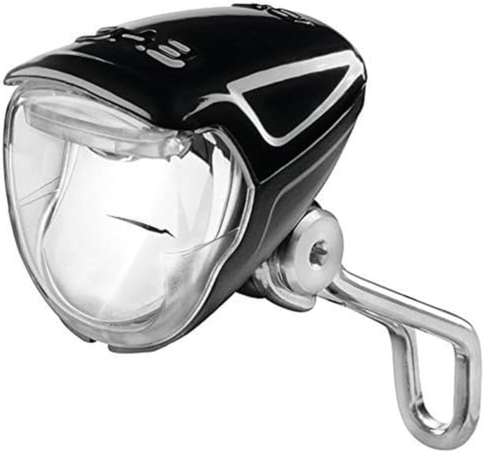 Busch & Müller Frontlicht Lumotec IQ2 Eyc Plus Fahrradlicht, Schwarz, 8 x 5 cm