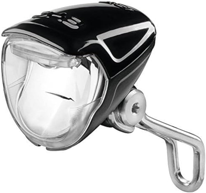 Busch & Müller Frontlicht Lumotec IQ2 Eyc Plus Fahrradlicht, Schwarz, 8 x 5 cm