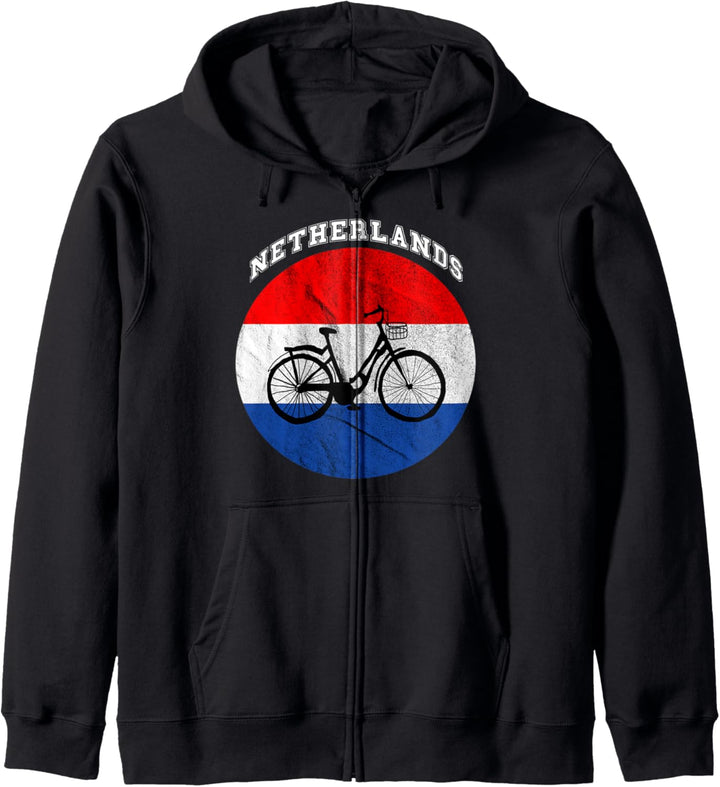 Netherlands Niederlande Fahrrad Holland Urlaub Städtetrip Kapuzenjacke