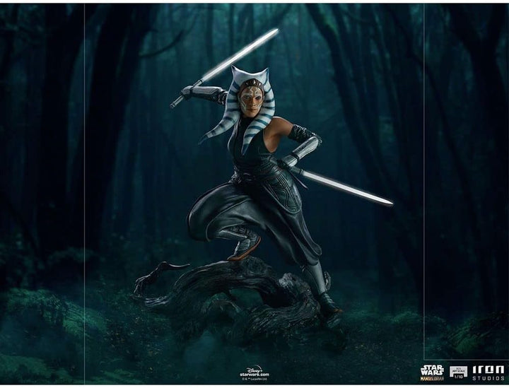 Iron Studios BDS: Disney Star Wars The Mandalorian - Ahsoka Tano Art Scale Polystone Statue (1/10) (