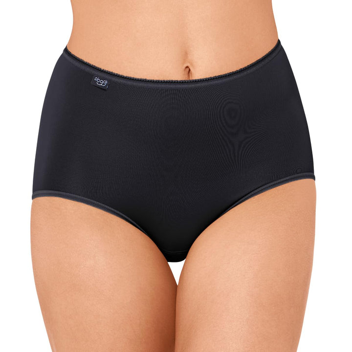 Sloggi Damen Slip (3er Pack) 38 Schwarz, 38 Schwarz