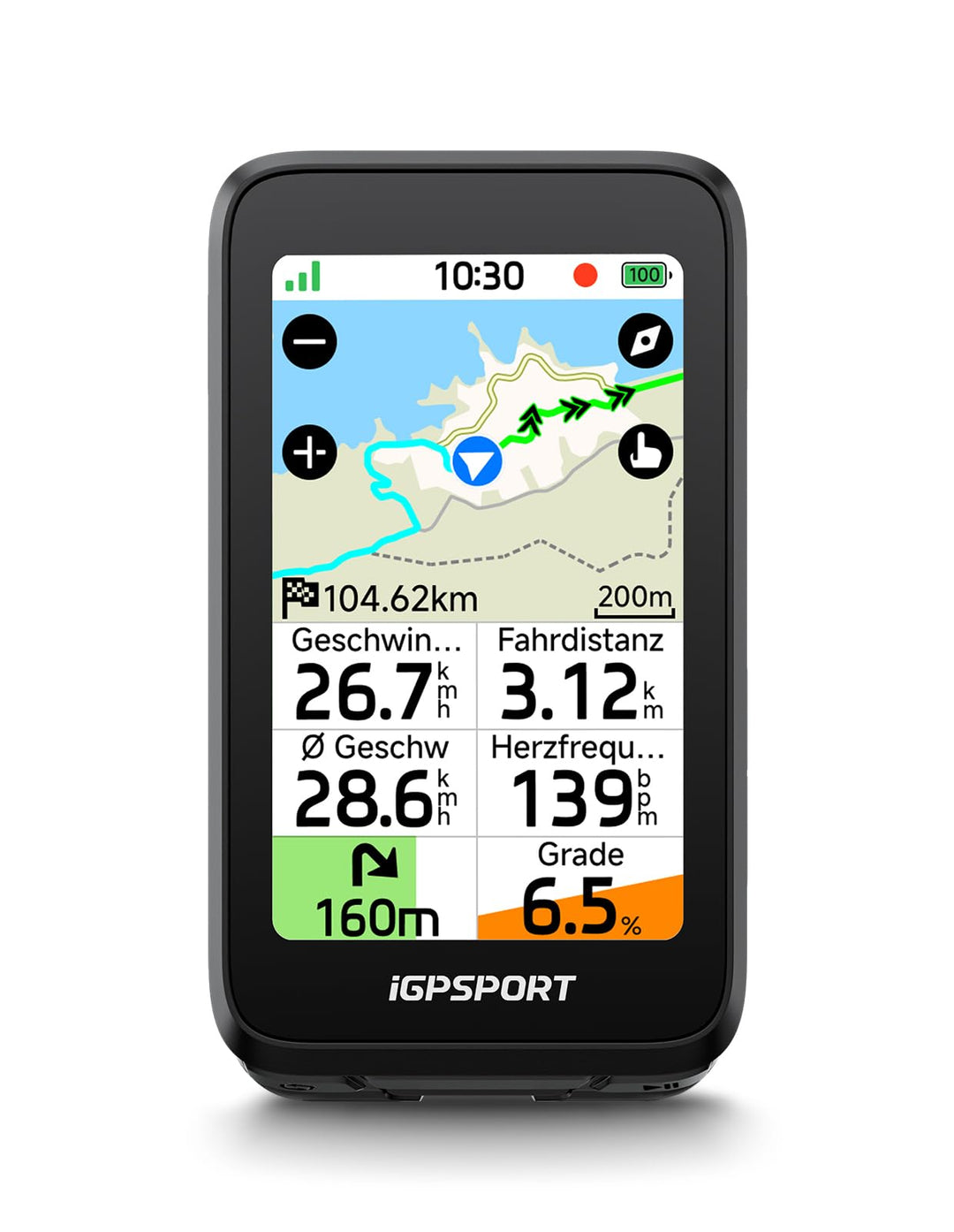 iGPSPORT BiNavi Air Fahrradcomputer Kabellos