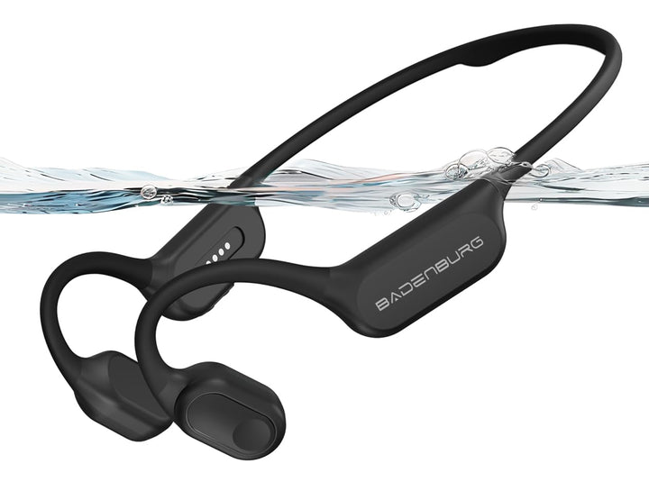 S4 Knochenschall Schwimmen&Tauchen Kopfhörer,IP68 20m TÜV Wasserdicht,Bluetooth 6.0+32GB MP3 Modus,O