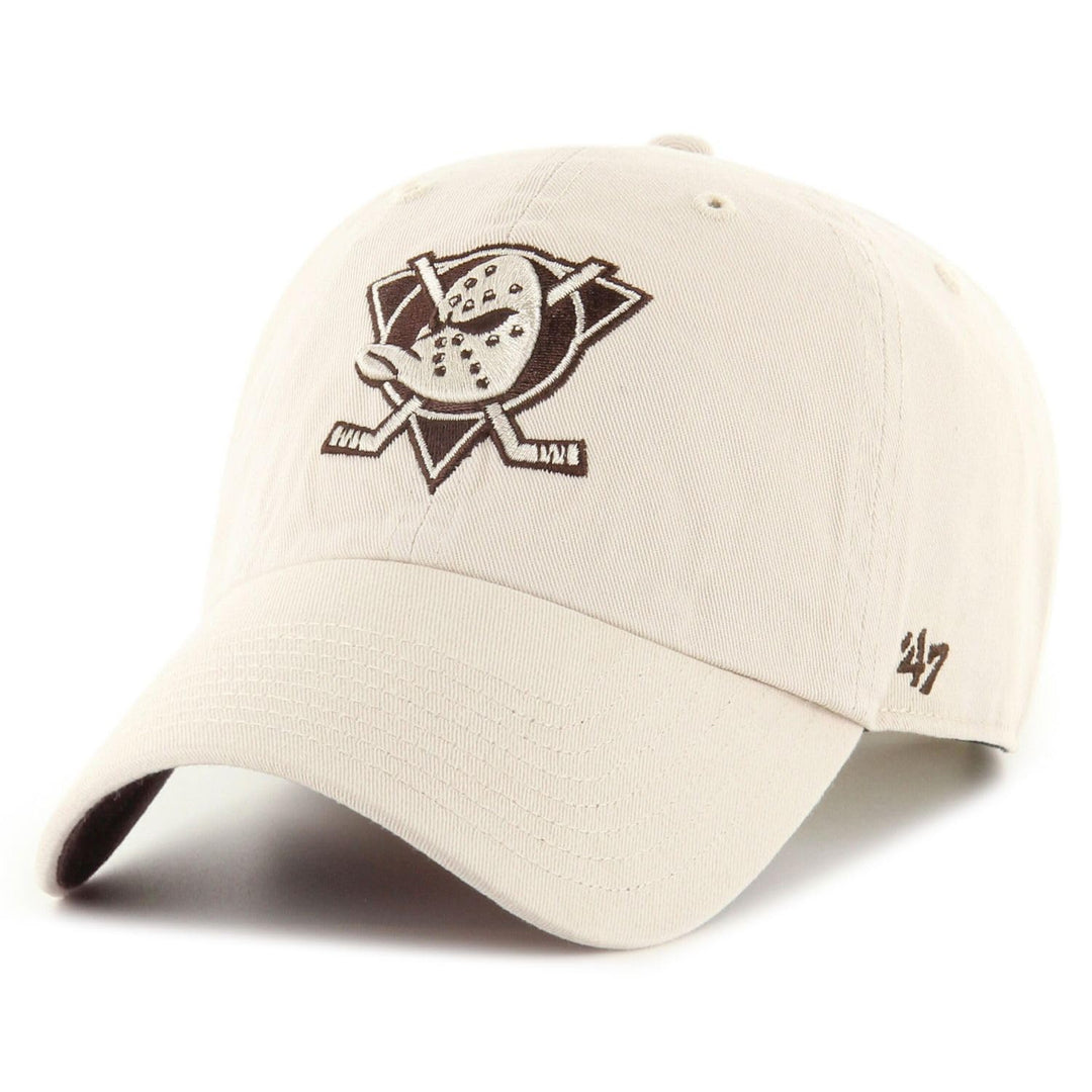 '47 Brand Low Snapback Cap - Ballpark Anaheim Ducks Bone