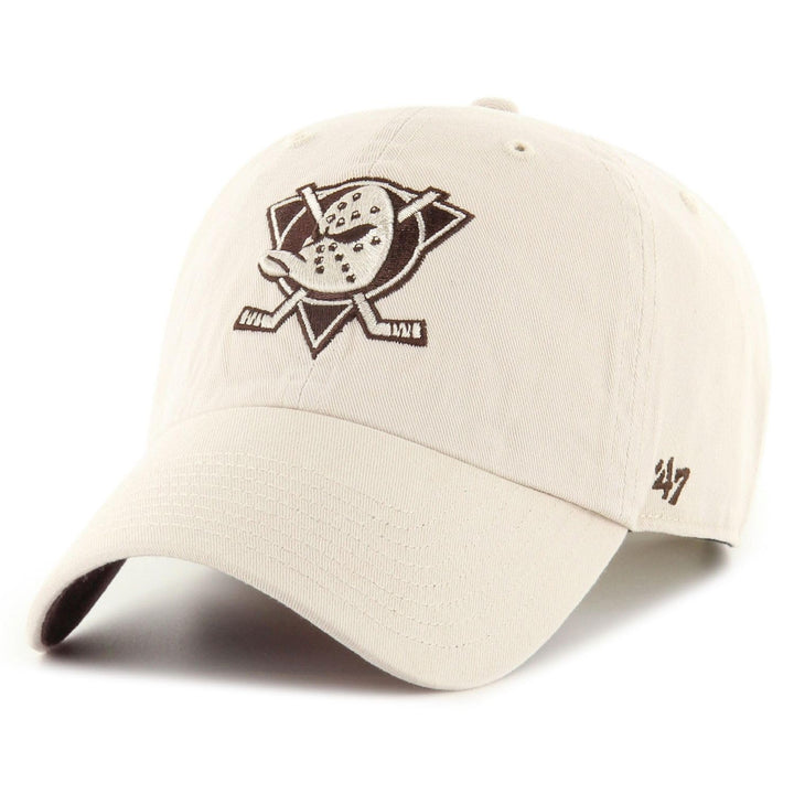 '47 Brand Low Snapback Cap - Ballpark Anaheim Ducks Bone
