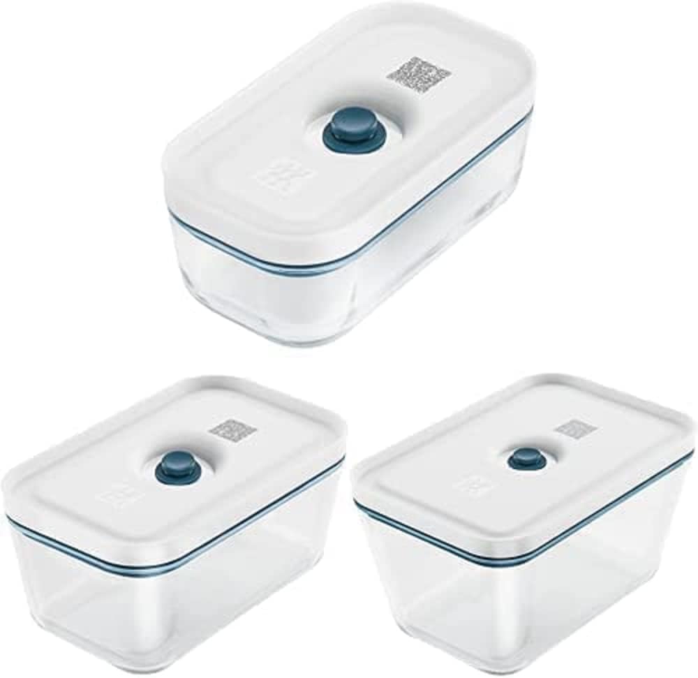 Zwilling Fresh & Save Vakuum Boxset, S/M/L, 3tlg, Glas, La Mer Boxset S/M/L Glas Boxset S/M/L, Boxse