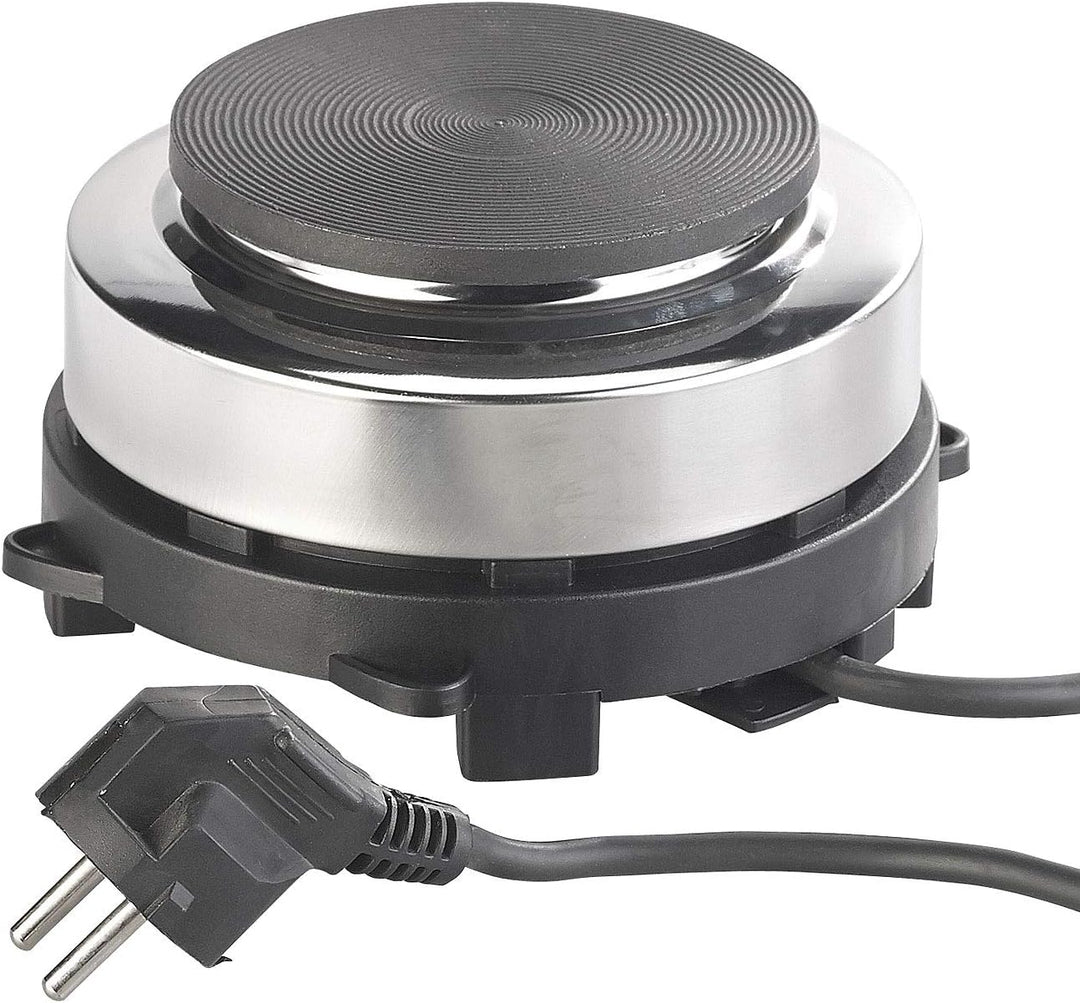 Rosenstein & Söhne Mini Heizplatte: Elektrische Mini-Einzel-Kochplatte & Espresso-Kocher, 500 W, 6 T