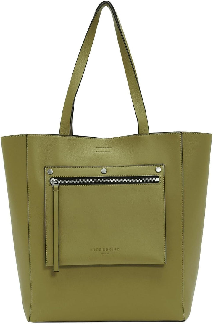 Liebeskind Berlin Damen Steph Schaf Shopper l Princess Green, Princess Green