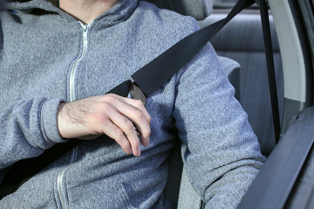 kwb Rettungsmesser mit Gurtschneider und Glasbrecher, extra scharf, Notfall-Messer mit 90 mm Klinge