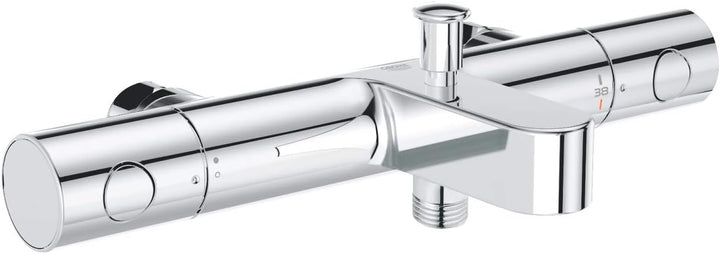 GROHE Grohtherm 800 Cosmopolitan | Thermostat-Wannenbatterie, ohne Anschlüsse - mit ergonomischem Me