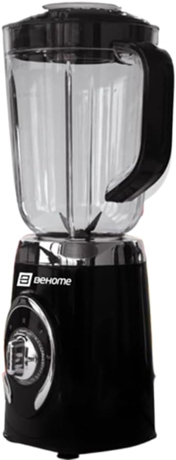 BEHOME Standmixer 1,25 Glasbehälter, Hochleistungsstandmixer 500W mit 3 Geschwindigkeitsregelung und