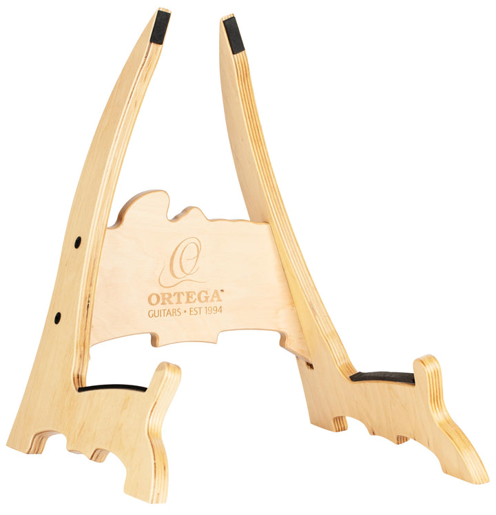 Ortega Guitars OWGS-2 Birkenschichtholz Gitarreständer, natur lackiert