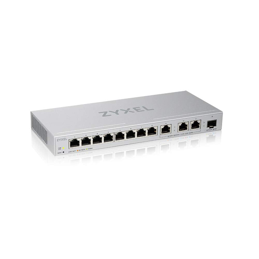 Zyxel XGS1250-12 Managed 10G Ethernet (100/1000/10000) Grey One size