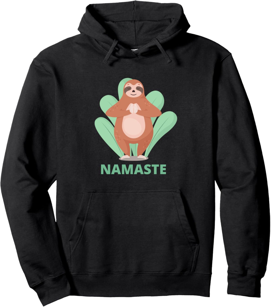 Faultier Namaste Pullover Hoodie