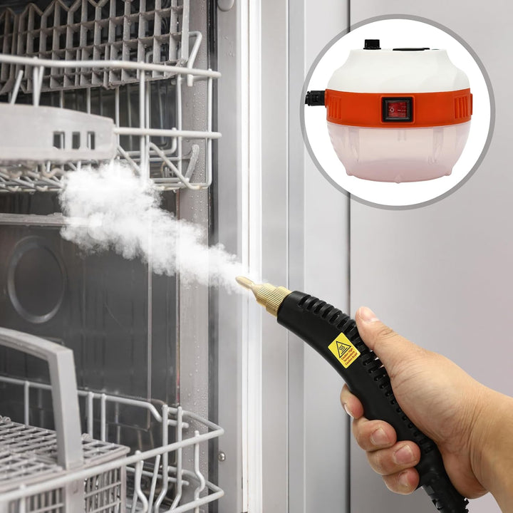 5.5 bar Tragbarer Dampfreiniger Betriebsdauer bis zu 30 Minuten Hochtemperatur-Dampfreiniger Haushal