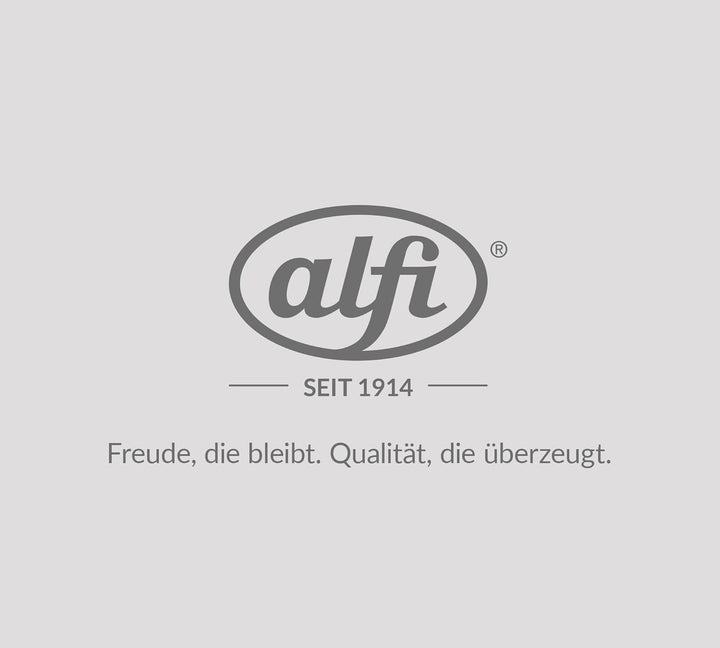 alfi KUGEL 0,94l, coconut white mat, Kunststoff-Isolierkanne mit hygienischem Hartglaseinsatz, Drehv