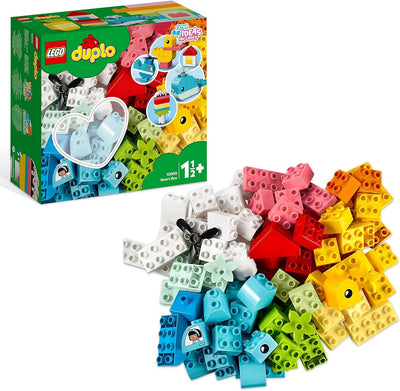 LEGO DUPLO Classic Mein erster Bauspass, Bausteine-Box, Konstruktionspielzeug, Lernspielzeug zur Ent
