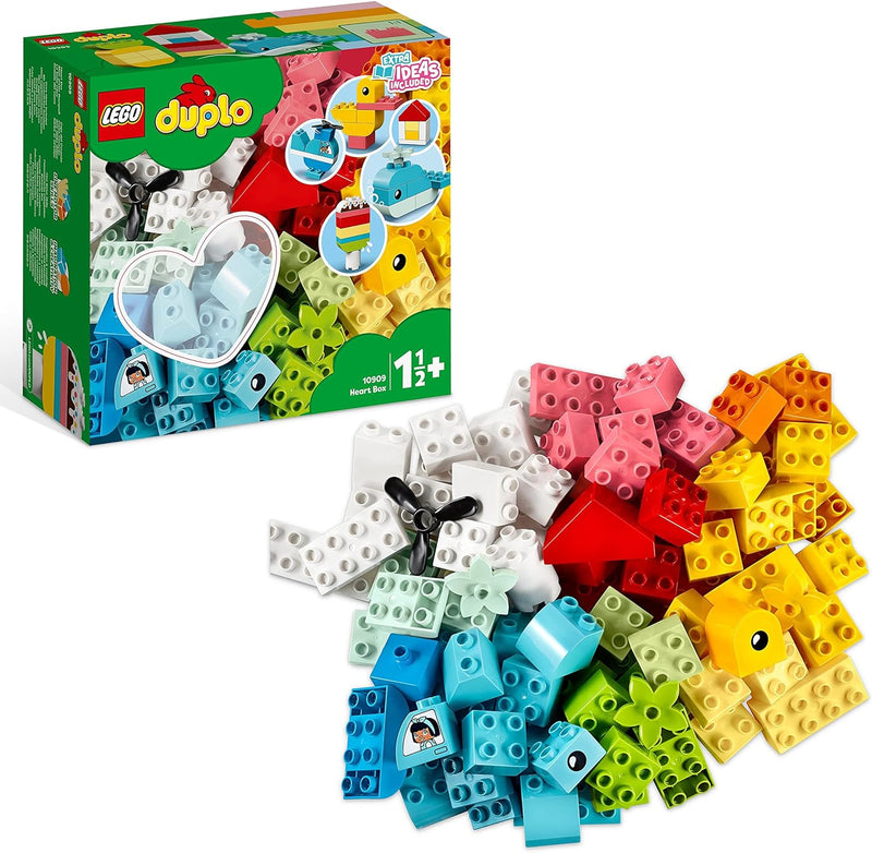 LEGO DUPLO Classic Mein erster Bauspass, Bausteine-Box, Konstruktionspielzeug, Lernspielzeug zur Ent