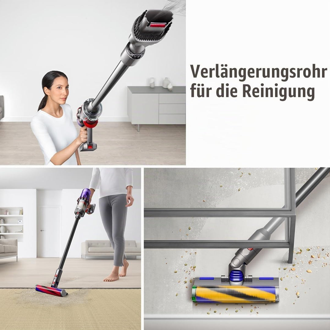 Verlängerungsrohr für Dyson V12 Slim Stabstaubsauger, Ersatz Verlängerungsstange Teleskoprohr Zubehö