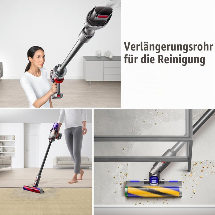 Verlängerungsrohr für Dyson V12 Slim Stabstaubsauger, Ersatz Verlängerungsstange Teleskoprohr Zubehö