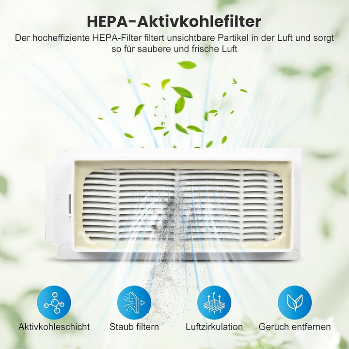 20 Stück Zubehörset für ECOVACS DEEBOT T30 PRO Omni/T30 Omni, 6 Staubbeutel 4 Mopp Wischtücher 4 Sei