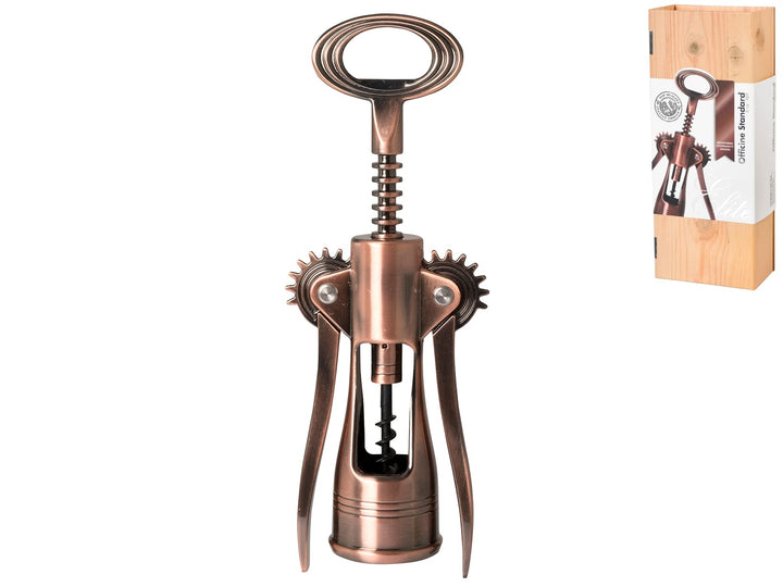 OFFICINE STANDARD Korkenzieher 2 Hebel Kupfer Elite Zubehör der Küchen