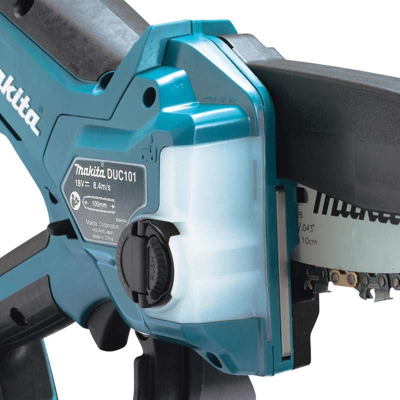 Makita DUC101Z Akku-Astsäge 18V (ohne Akku, ohne Ladegerät) Single, Single