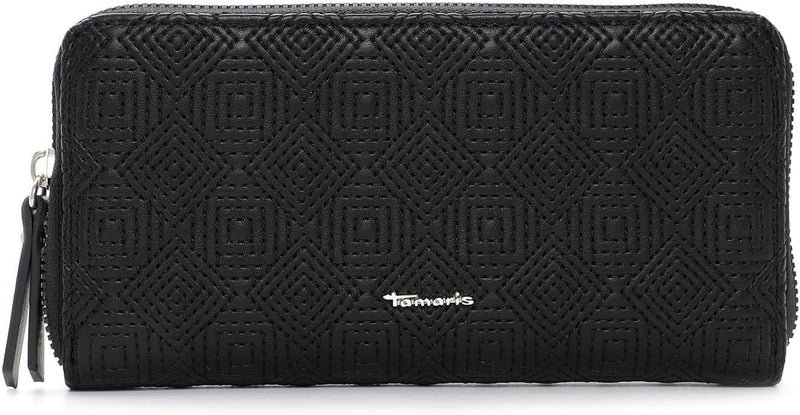 Tamaris Geldbörse Merle 32726 Damen Geldbörsen Ornament Black 100 Einheitsgrösse Black 100, Einheits