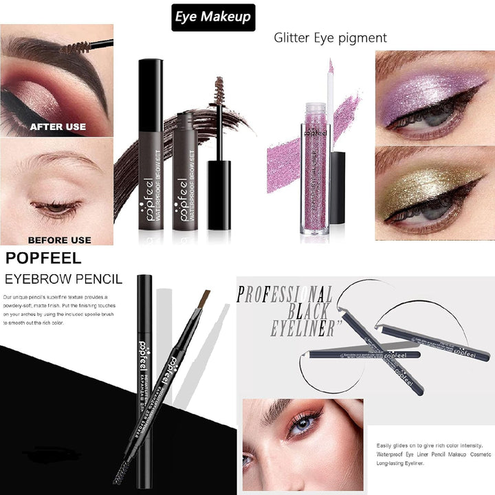 30St Schminkkasten Make-Up Set, Professionelles Kosmetische Schmink Set mit Lidschatten Lippengloss