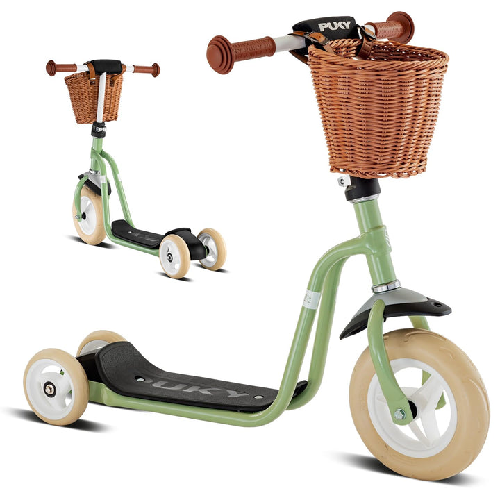 PUKY R 1 Classic Scooter | Sicherer Roller für Kinder ab 2 Jahren | Rutschfestes Trittbrett | Höhenv