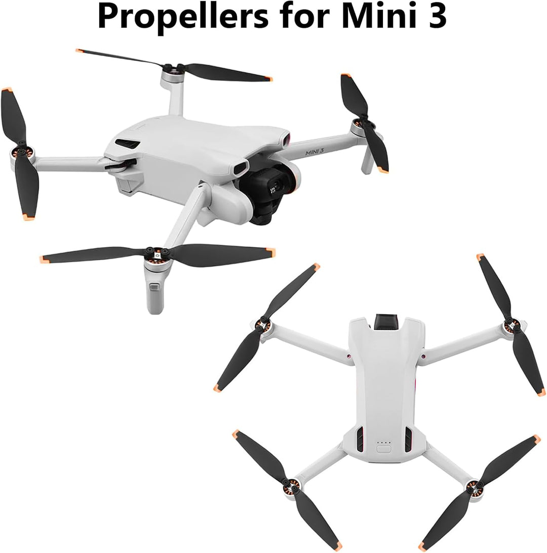 Mini 3 Propeller 16 Stück mit 24 Schrauben und 2 Schraubendreher, Zubehör für Drone Ersatz Mini 3 Or