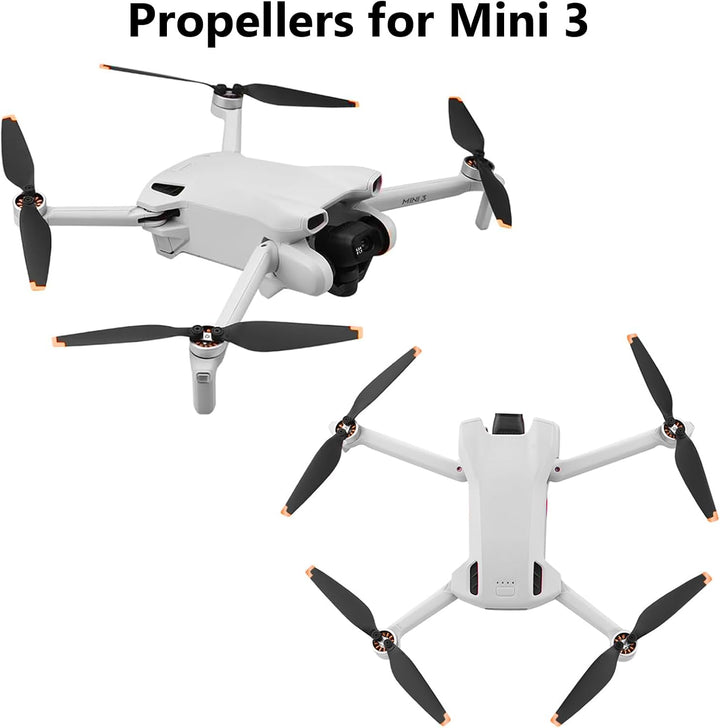 Mini 3 Propeller 16 Stück mit 24 Schrauben und 2 Schraubendreher, Zubehör für Drone Ersatz Mini 3 Or