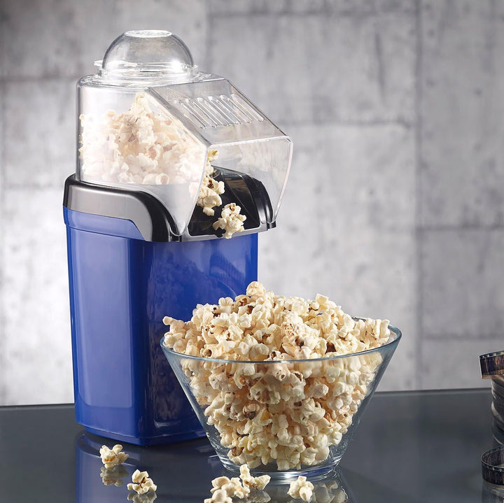 Rosenstein & Söhne Popcorn Geräte: Single-Popcorn-Maschine"Home" für Zuhause (Retro-Heissluft-Popcor