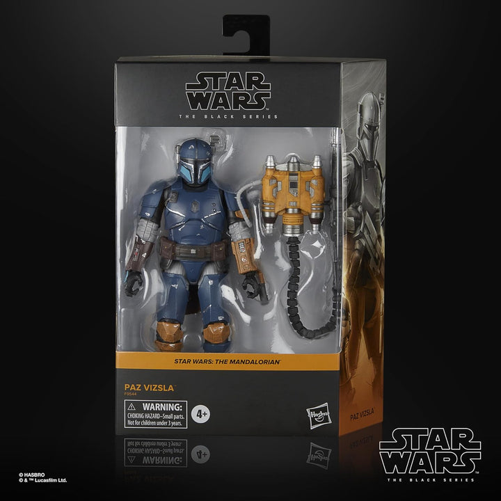 Star Wars The Black Series Paz Vizsla, Deluxe Action-Figur (15 cm) zu Star Wars: The Mandalorian