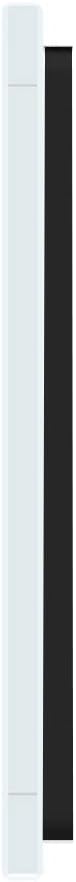 LIVOLO Nur Glasblende 5 Fach für Lichtschalter und Steckdose VL-C7-C1/C1/C1/C1/SR-11 Weiss