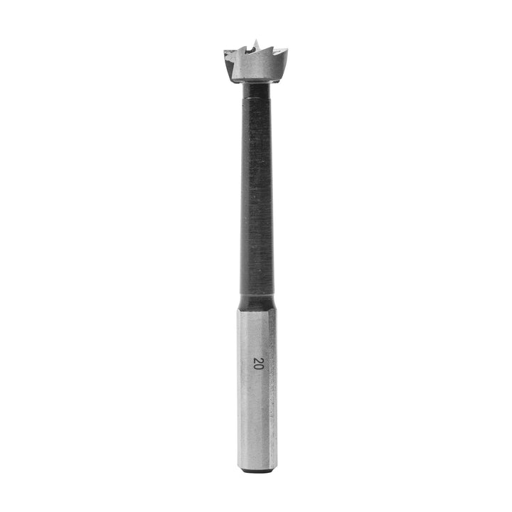 ENT 40420 Multi-Spur-Bit metrisch - Durchmesser (D) 20 mm, NL 70 mm, GL 130 mm, S 12,7 mm mit 3 Fläc