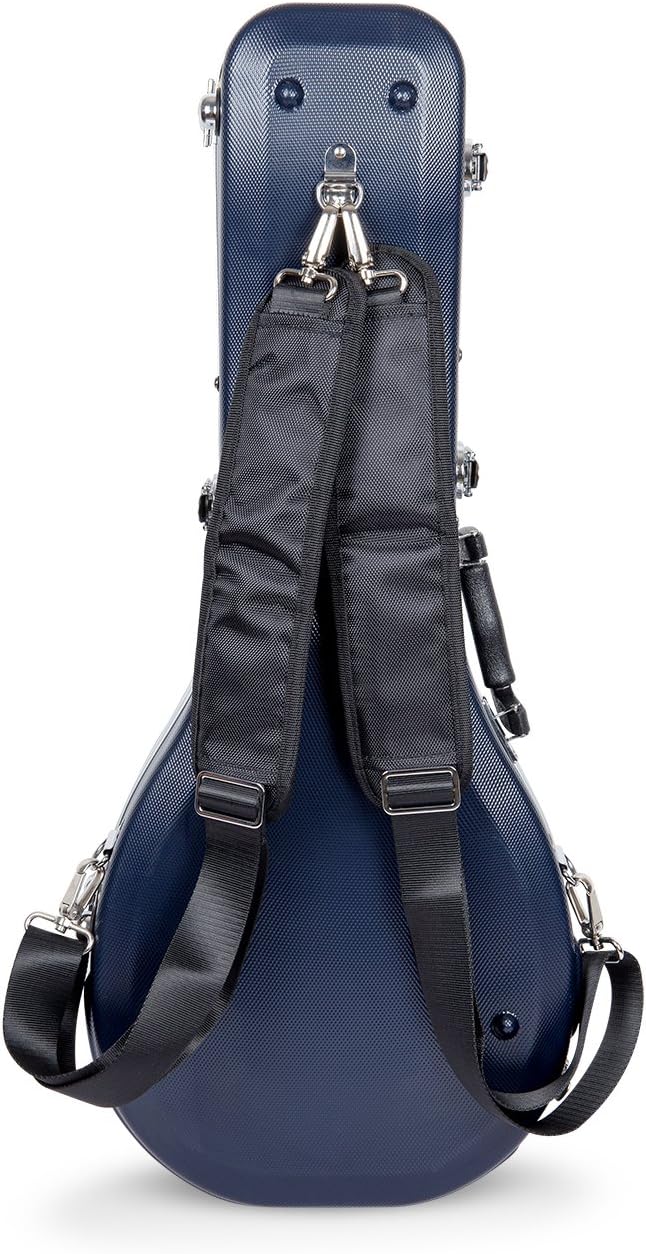 Crossrock, ABS-Hartschalenkoffer für Mandoline, Blau (CRA861MABL) ABS Molded(A-Style) Blau, ABS Mold