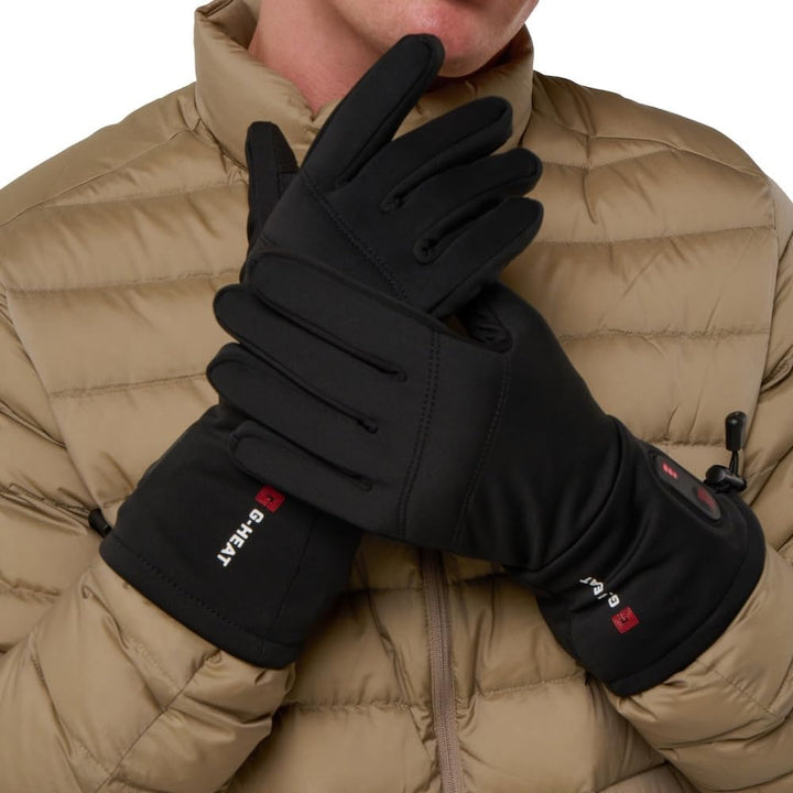 G-HEAT – Beheizbare Handschuhe für Herren & Damen mit Akku | Wasserabweisend, Winddicht, Silikon-Gri