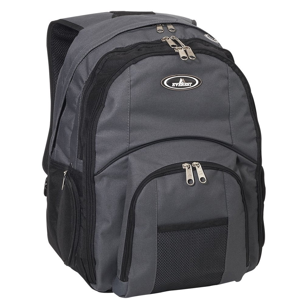 Everest Gepäck Laptop Rucksack, Charcoal/schwarz (grau) - 7045LT-CCA/BK Einheitsgrösse Charcoal/Schw