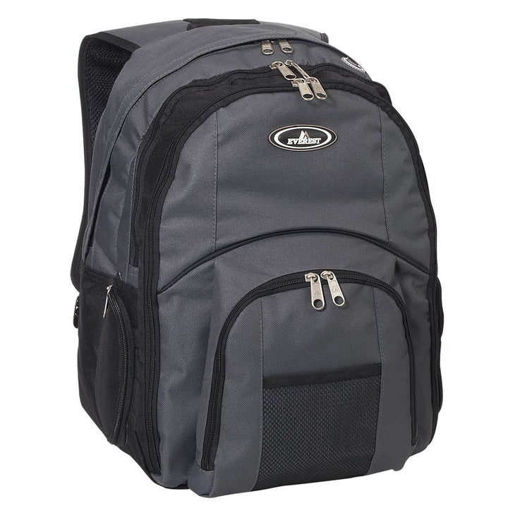 Everest Gepäck Laptop Rucksack, Charcoal/schwarz (grau) - 7045LT-CCA/BK Einheitsgrösse Charcoal/Schw