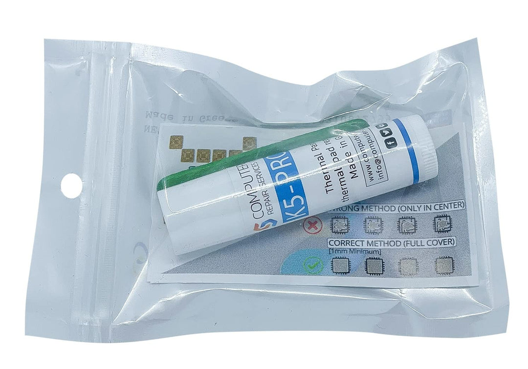 K5 PRO 10g viskose Wärmeleitpaste für Wärmeleitpads Ersatzflüssigkeit Wärmeleitpaste Kompatibel mit