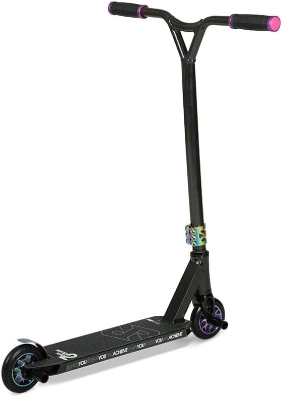 Riprail Semi Pro 2 Stunt Scooter mit Leichtmetalldeck, Leichtmetall-Kernrädern, ABEC-9-Lagern, gewin